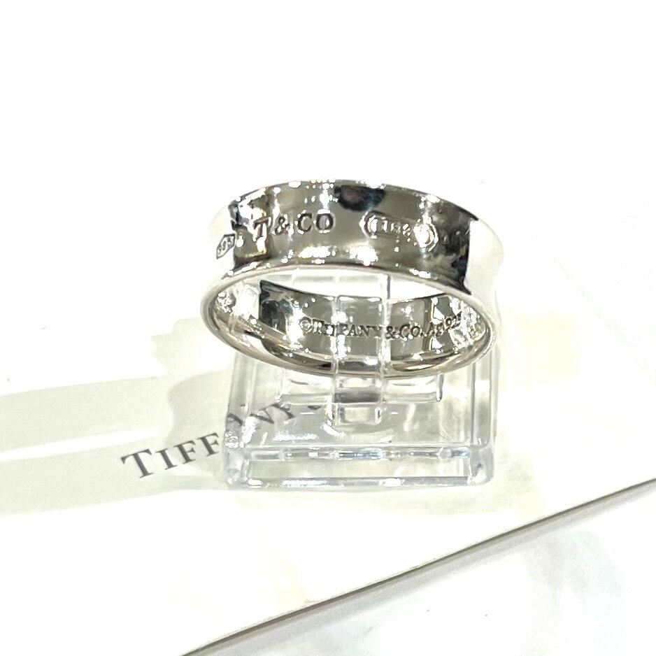 TIFFANY&CO】 【20.5号 】2611 T&CO 幅広ナローシルバー925