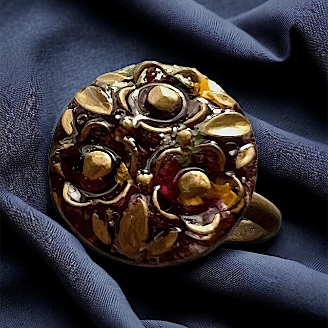 Flower Round Ring