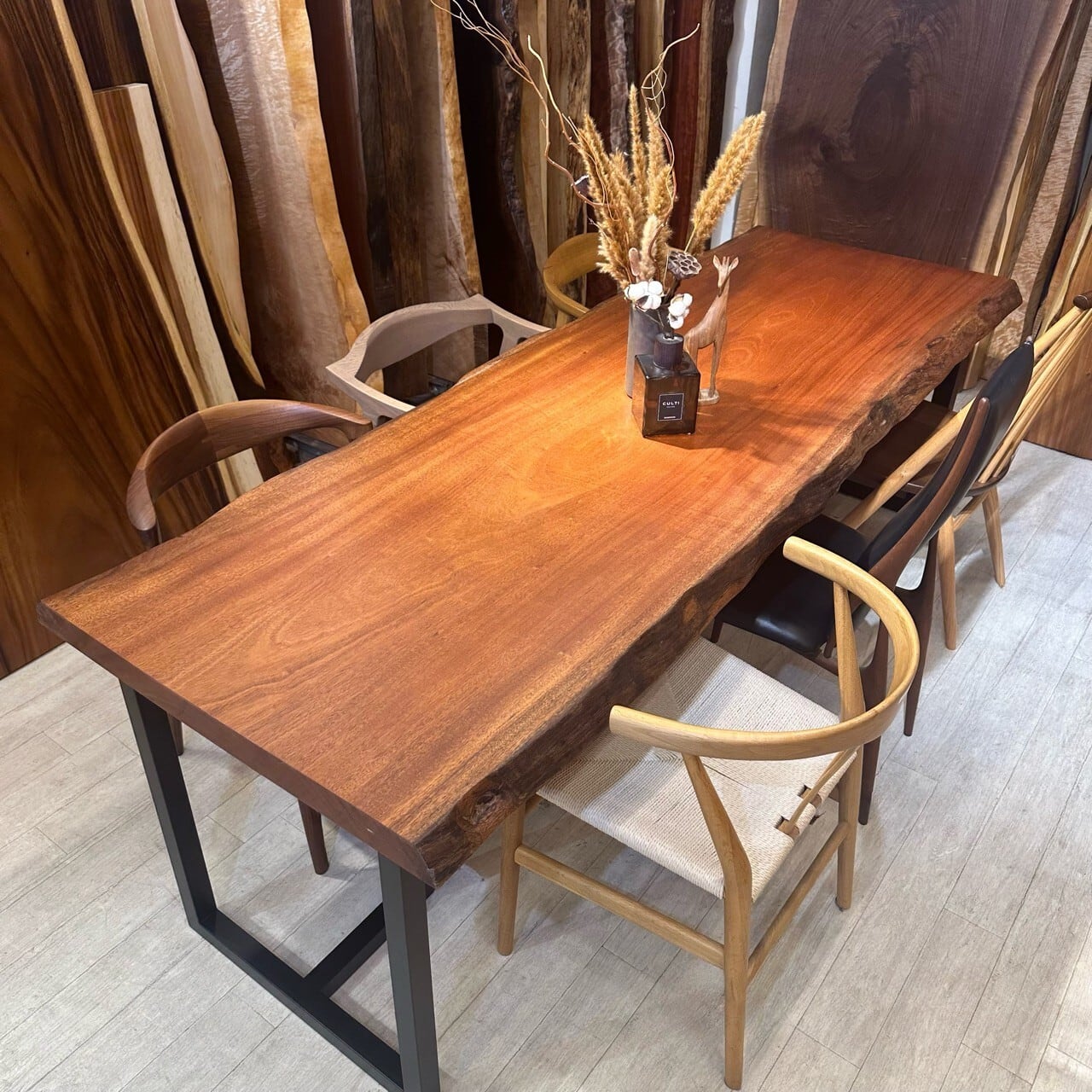 マホガニー 一枚板 | 千年家具 - 一枚板 テーブル専門店