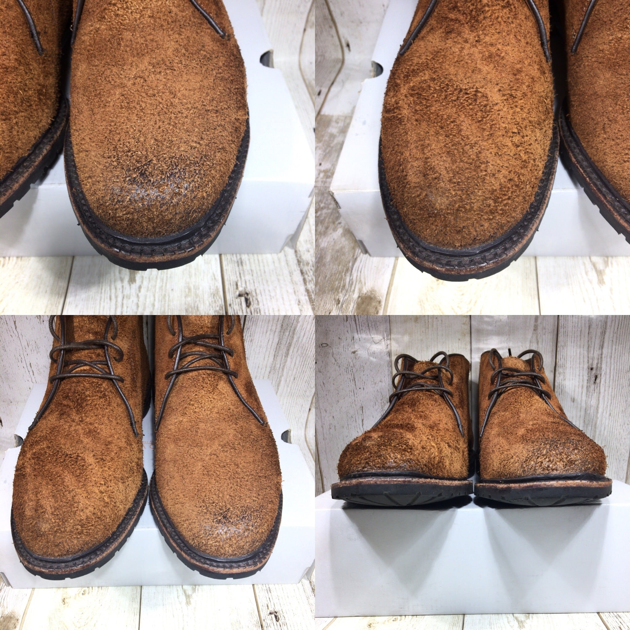 Allen Edmonds アレンエドモンズ スエード チャッカブーツ US9H 27.5cm 