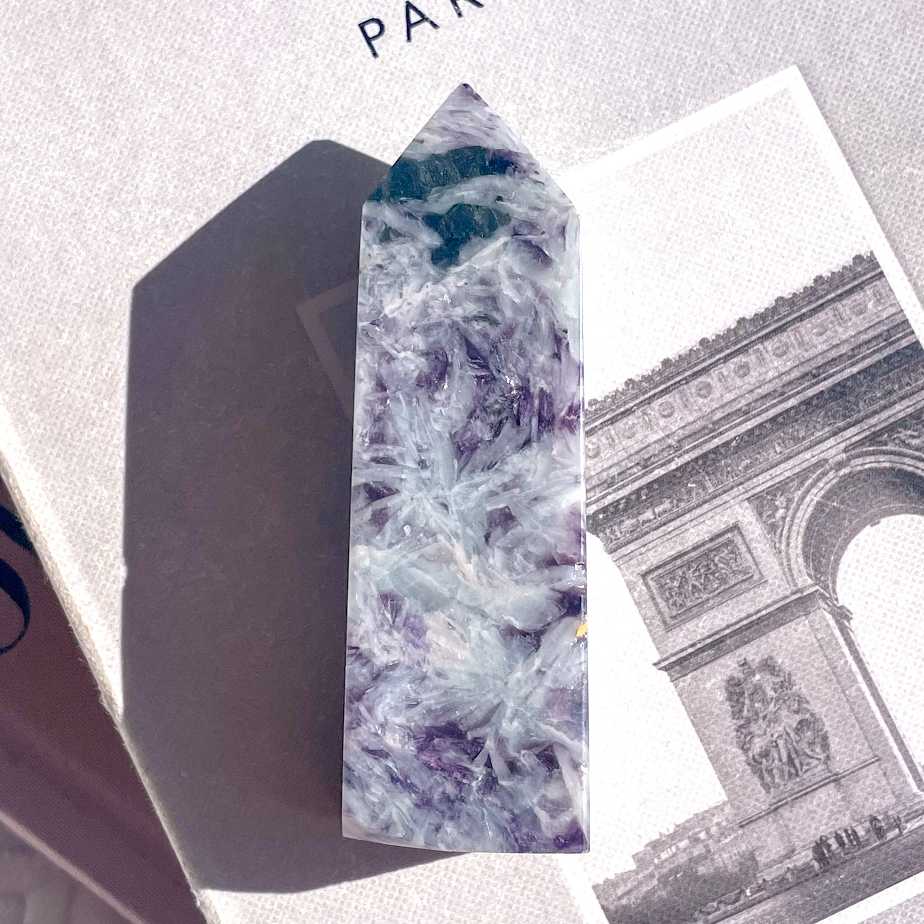 Lepidolite point ✧ レピドライト | FLUXY - 天然石と鉱物のお店