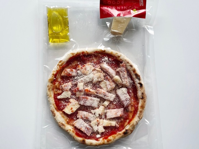 出水六白黒豚のマルチェロオリジナルベーコンのピッツァ