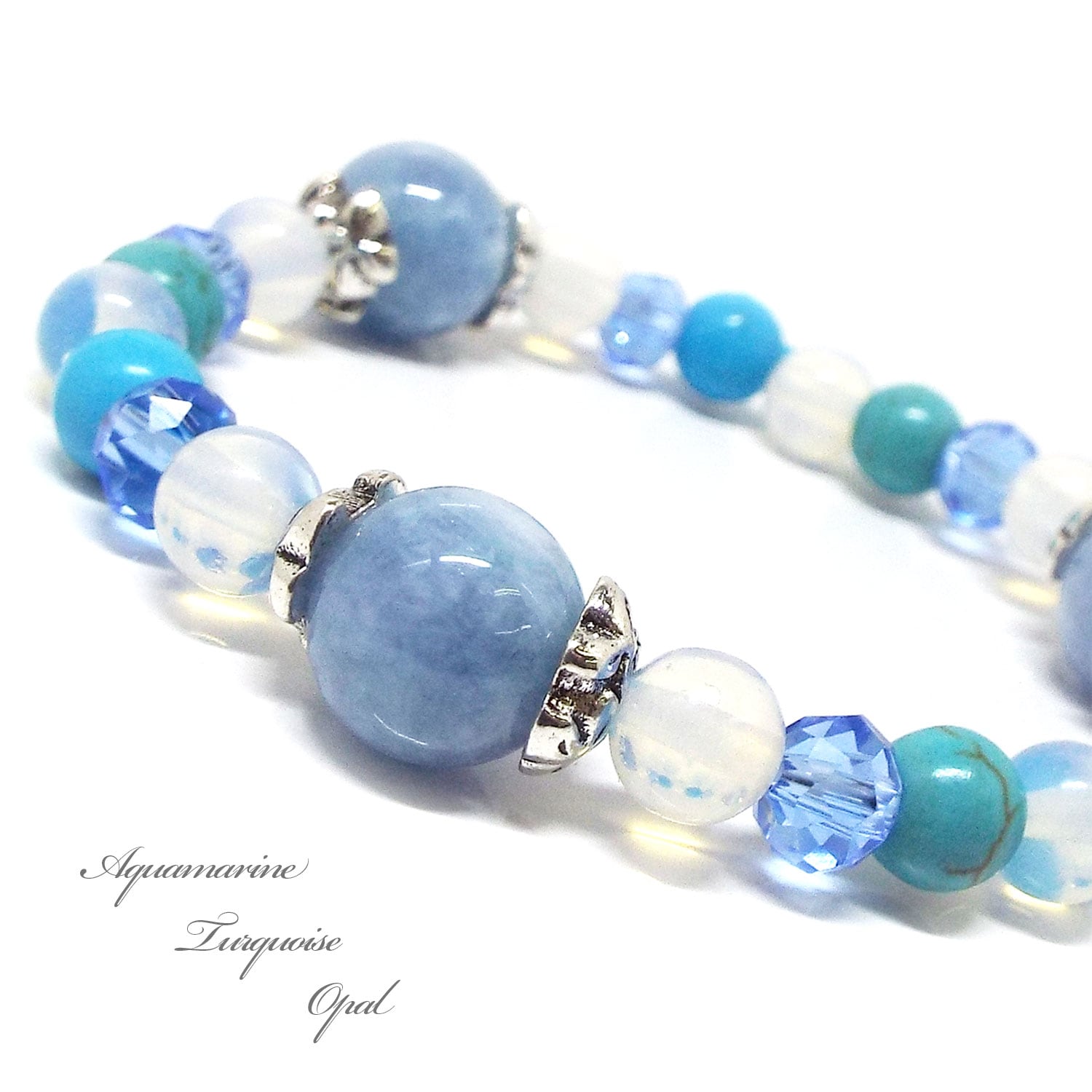 天然石 パワーストーン ブレスレット キッズ 子供 ローズクォーツ