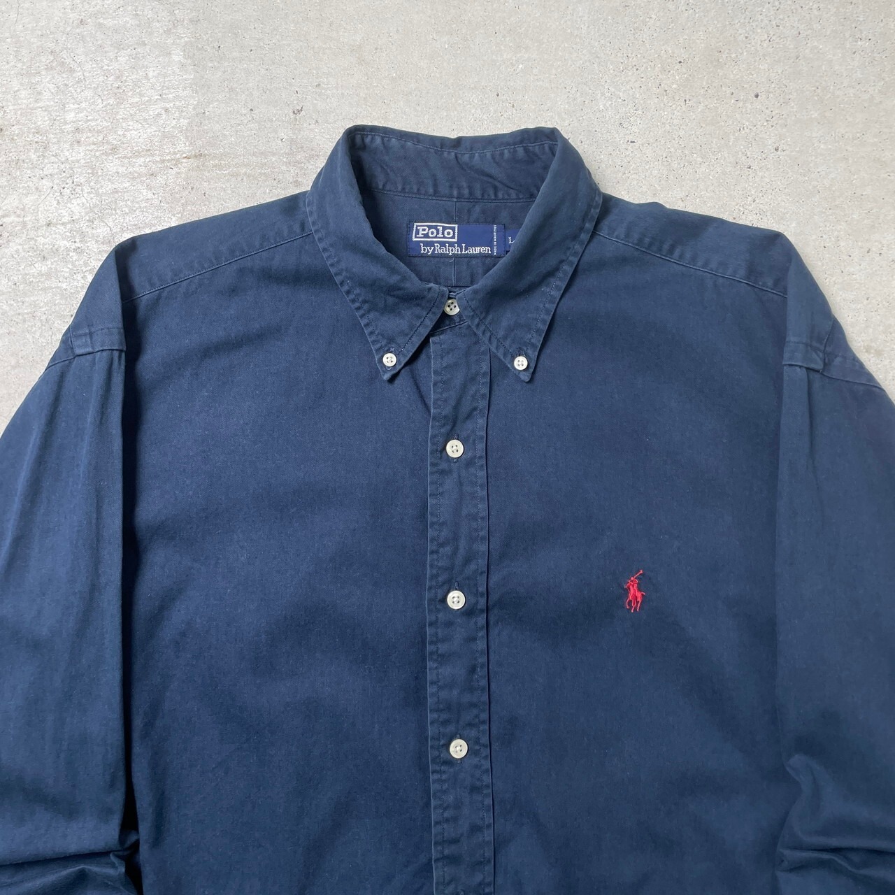 90年代 Polo by Ralph Lauren ポロバイラルフローレン コットンシャツ 