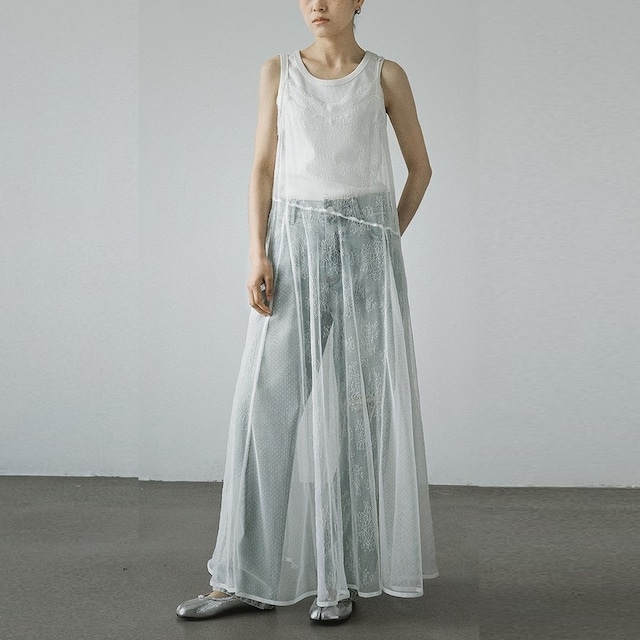 Lace Camisole Long ワンピース [26010435]