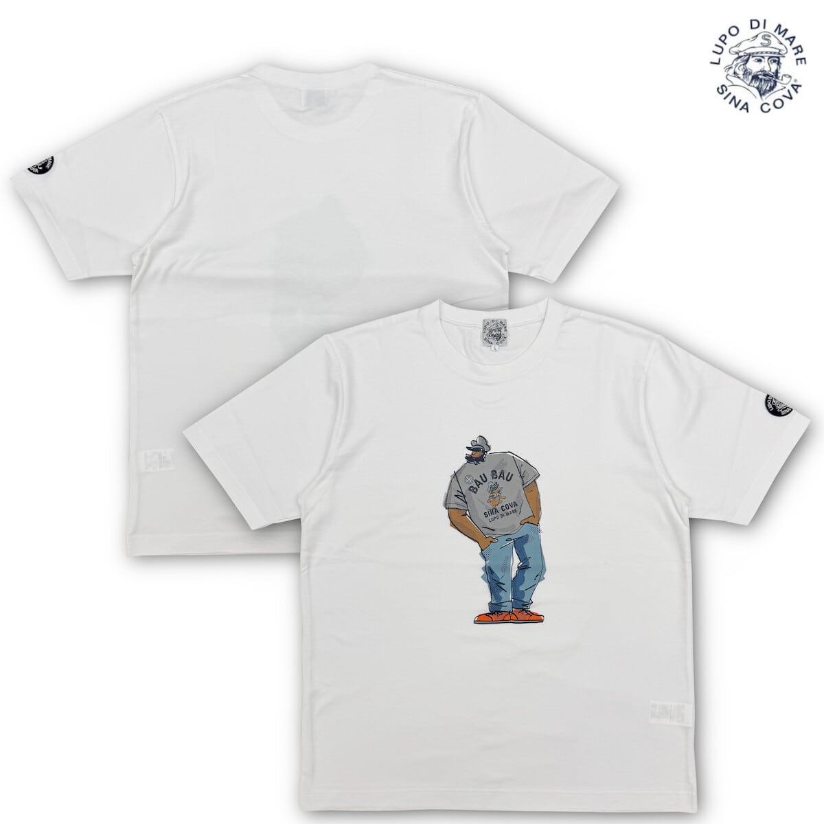 シナコバ sinacova 半袖 Tシャツ クルーネック プリントTee 2026 春夏