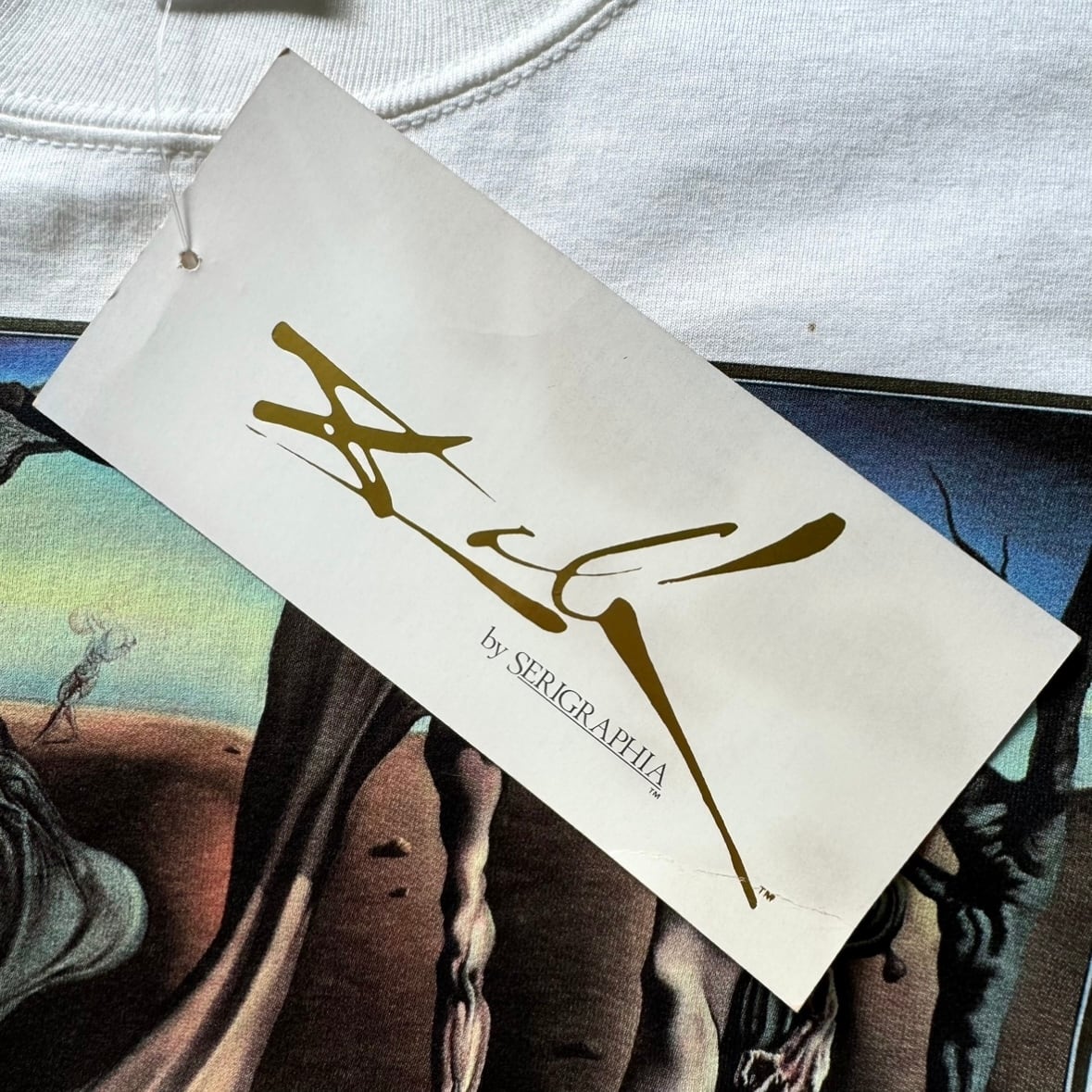 90s~ Salvador Dali 『spider of the evening』 art print tee 90s~ Salvador Dali 『spider of the evening』 art print tee