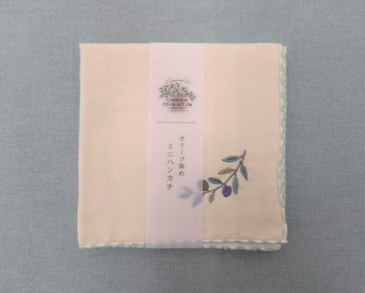オリーブ染め ミニハンカチ | Nagashima Resort（ナガシマリゾート公式