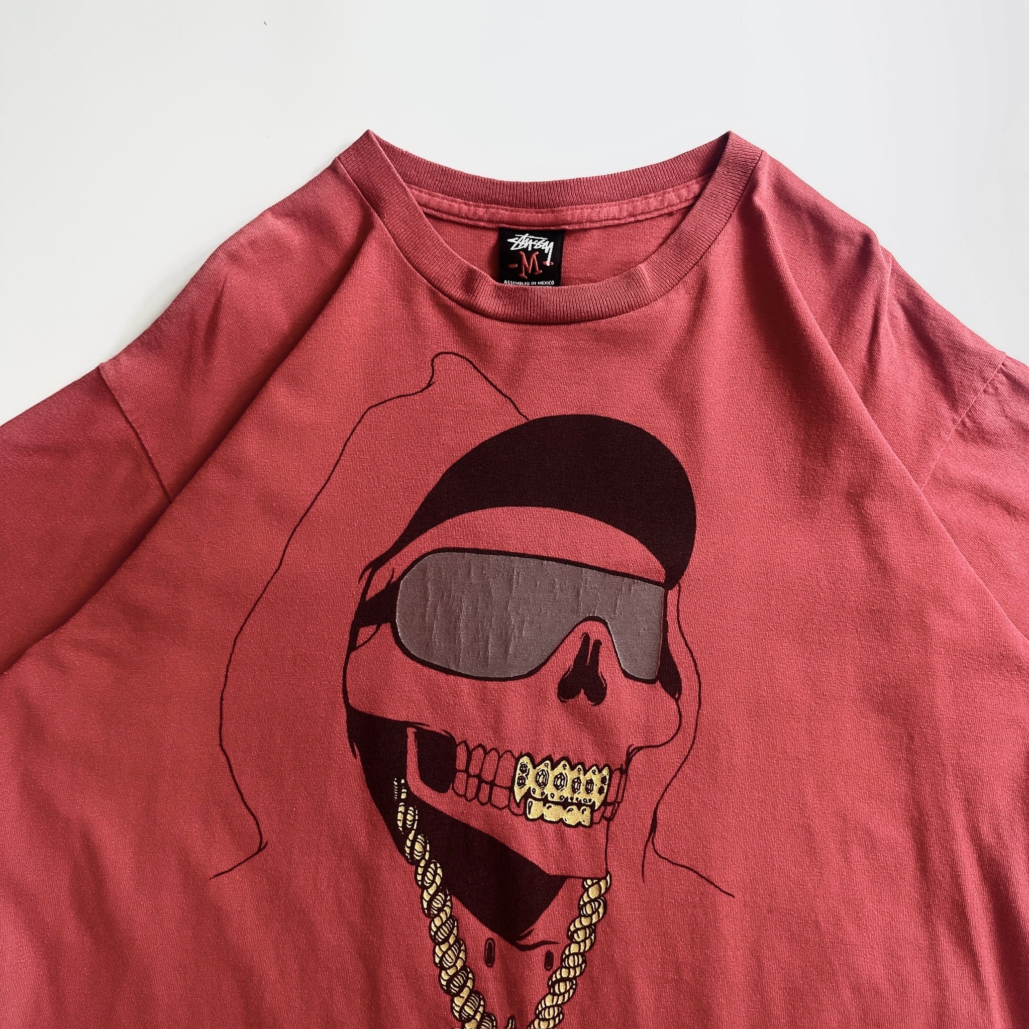 00s Stussy Skull Graphic Tee
