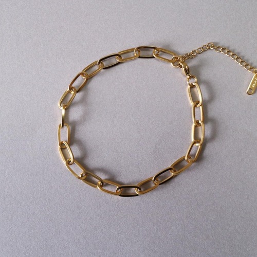 stainless square chain bracelet B024