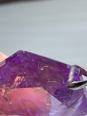 9.六芒星☆虹 アメトリン ペンダントトップ