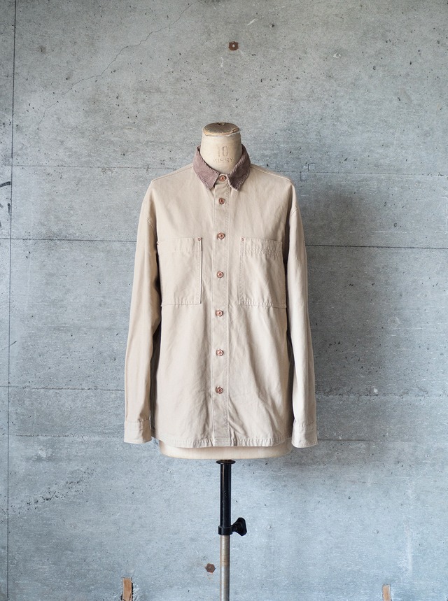 "GANT RUGGER" used Indigo oxford BD shirt