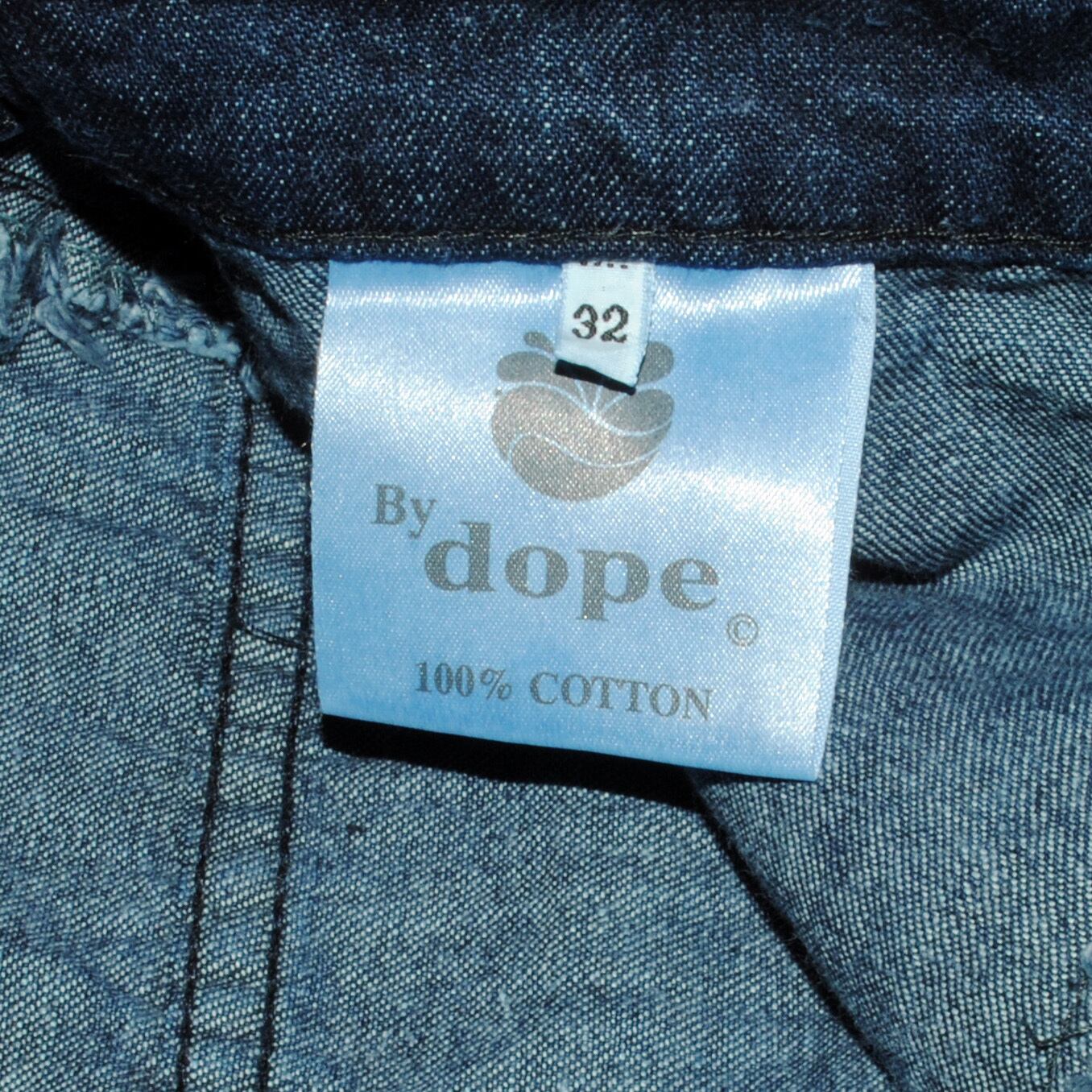 90's UK/DOPE/deadstock/コットンツイルパンツ/ネイビー 【公式通販】