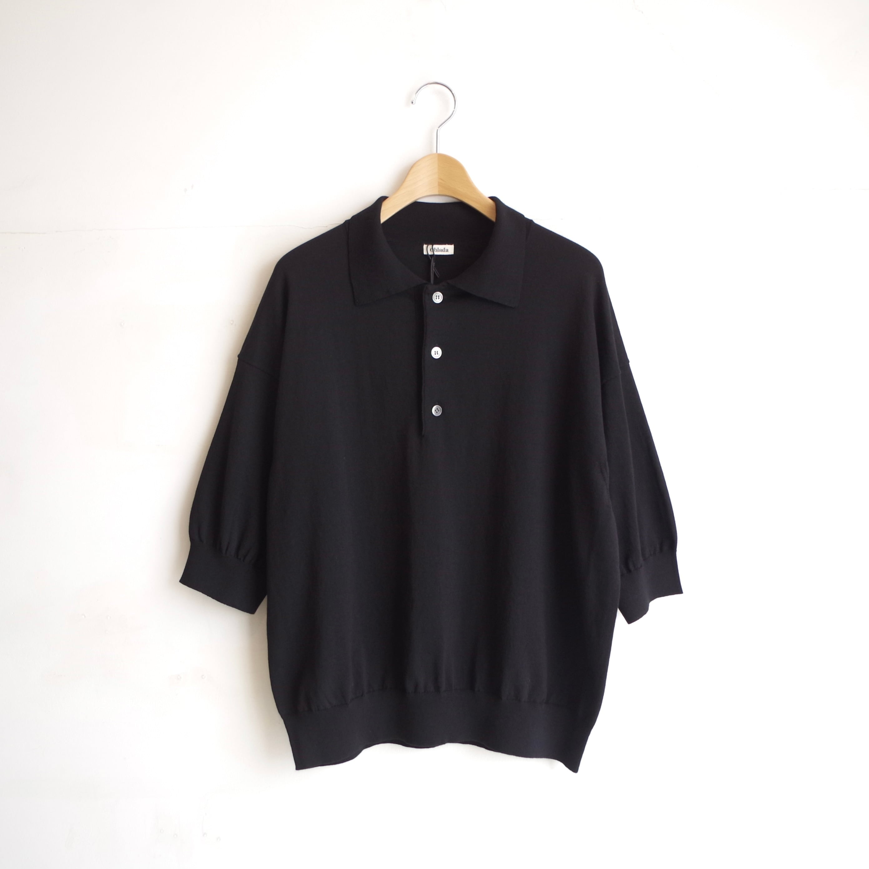 トップス Oblada POLO KNIT Oblada SUMMER HENRY POLO KNIT | 1F Store