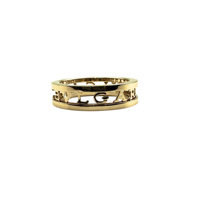 BVLGARI ブルガリ ビーゼロワン 1バンド リング K18YG 6RN822 #55 26641-202604