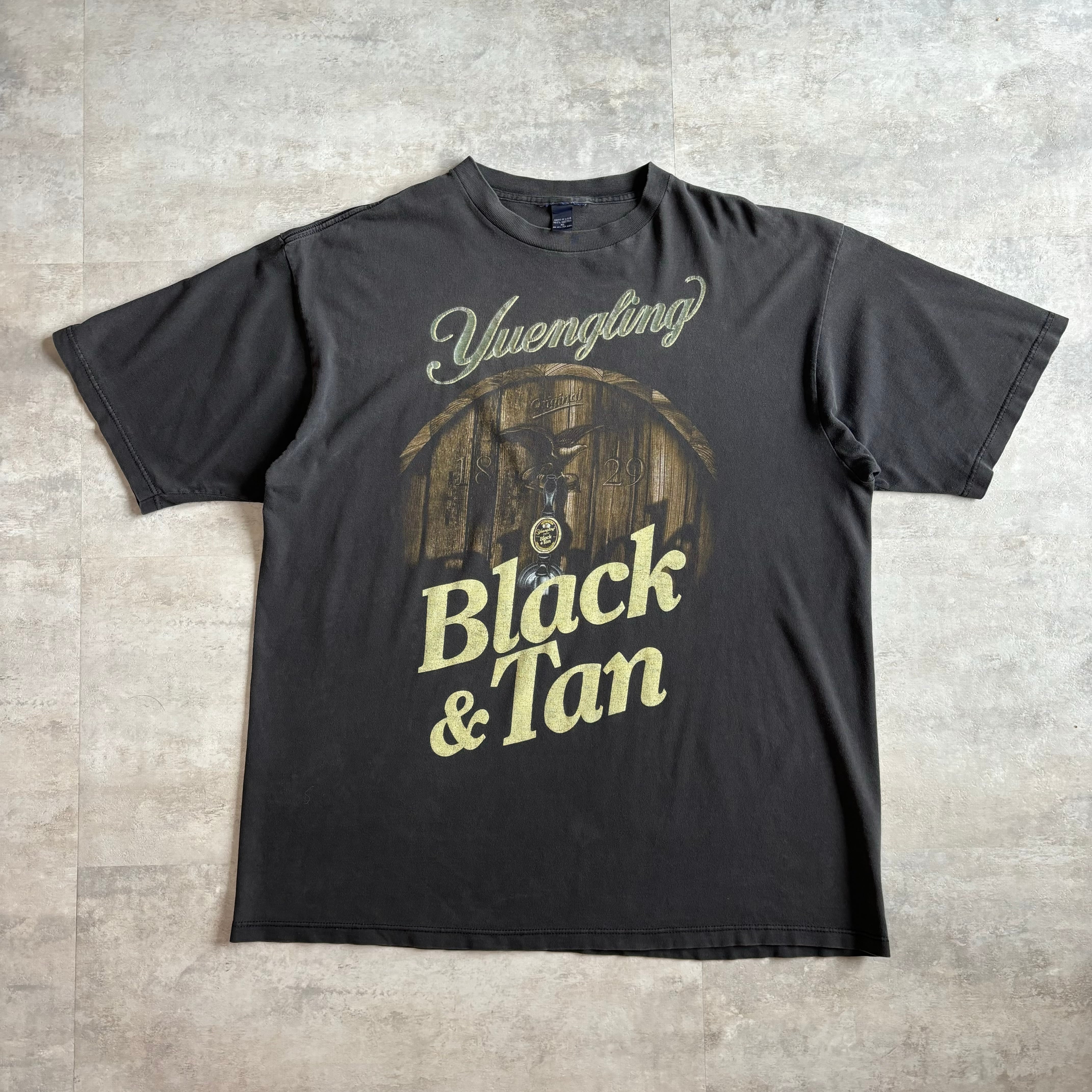《XLsize》お酒 アルコール USA製 カクテル Black & Tan Tシャツ no.3294