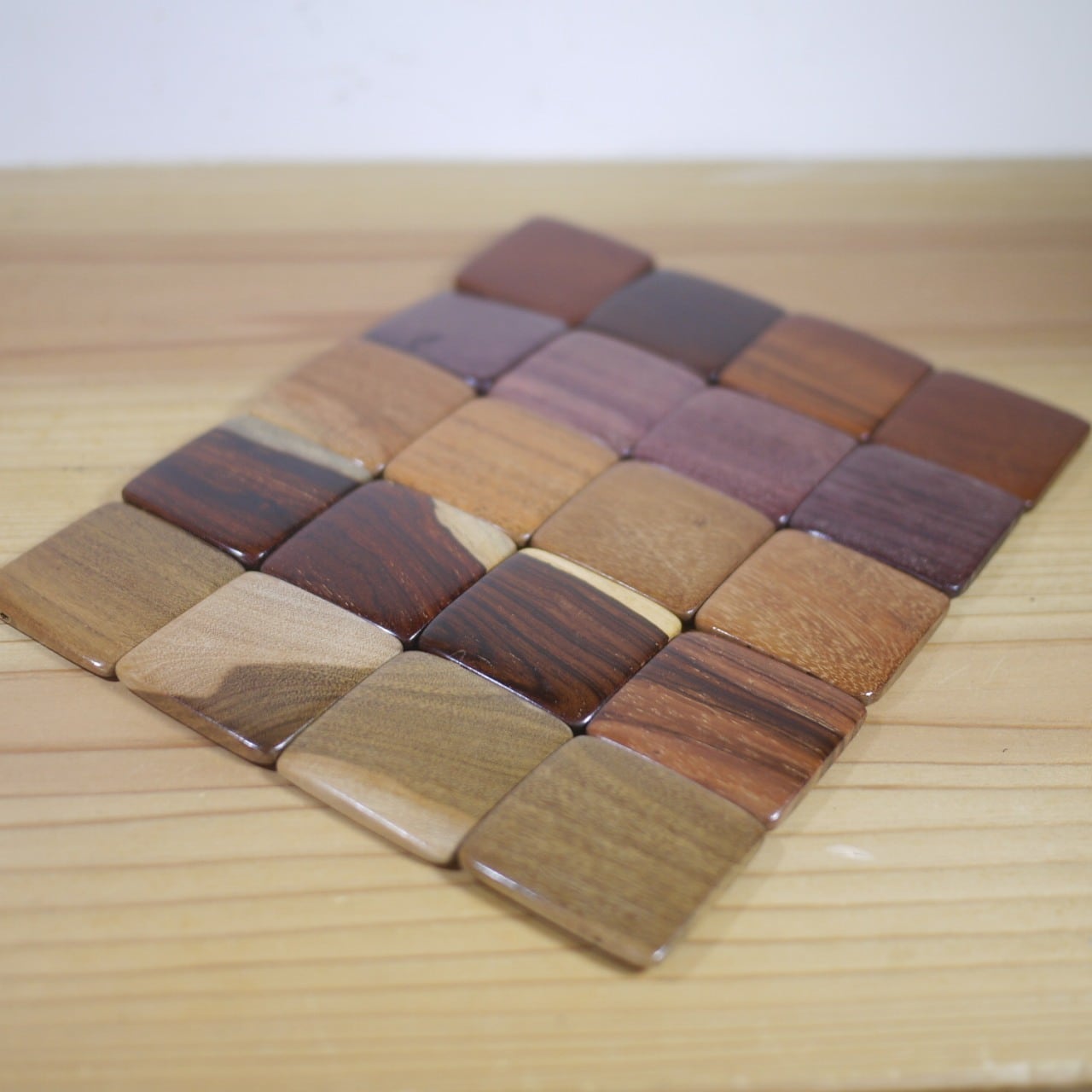 木製無垢材ポットマット トリベット ドイツ