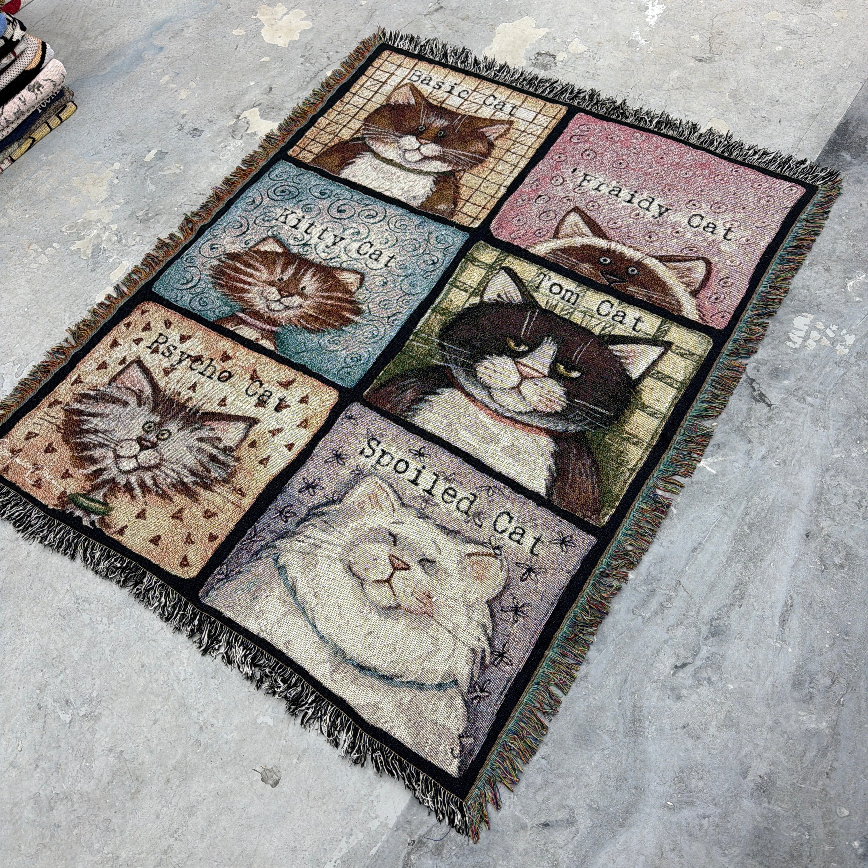 東カロライナ マルチカバー ソファーカバー ビンテージラグ 180x130 | Beo