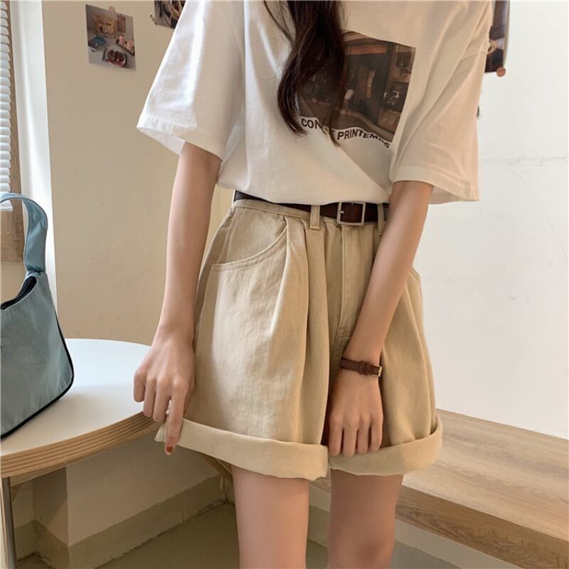 ショーツ サマーパンツ ルーズ薄手 夏物 ブルマー 萌量不足93167112807