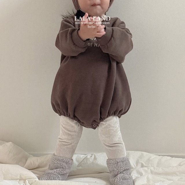 《予約》lala land ¨ bebe) mink ribbed leggings