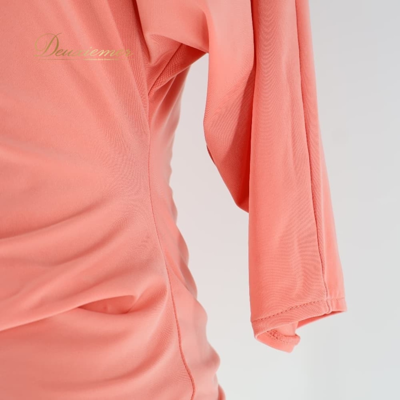 社交ダンス 衣装 トップス ブラウス ピンク系 ジャンティ gentil 無地 シンプル 練習 レッスン かわいい 伸縮 ストレッチ ダンス衣装 上品 特徴的 淡い イベント ステージ パーティー