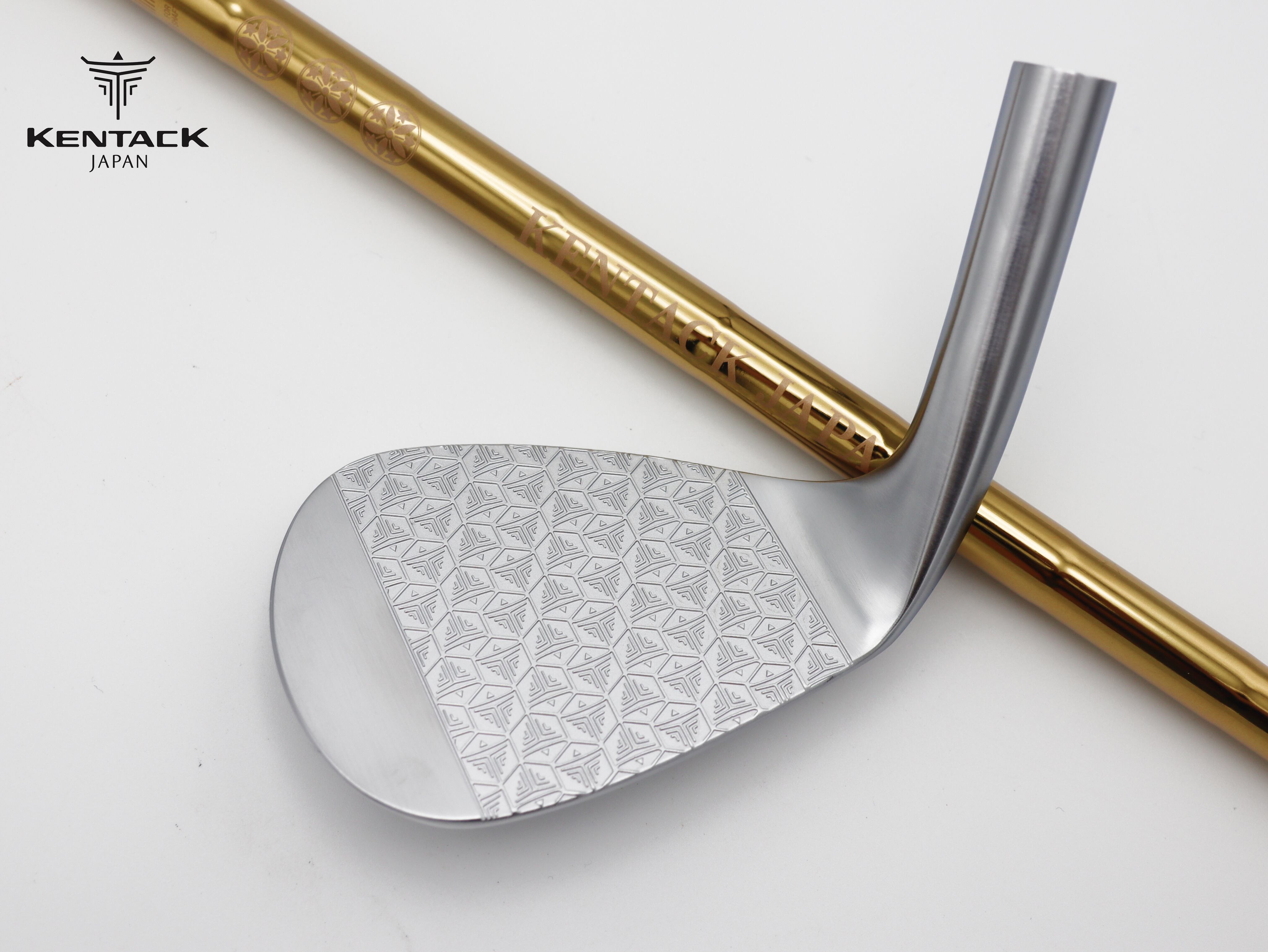 #411 KH-W7(58°) サンドウェッジ / ゴールド3家紋スチールシャフト