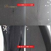 社交ダンス 衣装 Dance fashion design room ドレス ワンピース ラテン ブラック系 黒 レース デモ 競技 ダンス パーティ 発表会 軽い 薄い 長袖 上品 高級感 舞台衣装 エレガント 上品