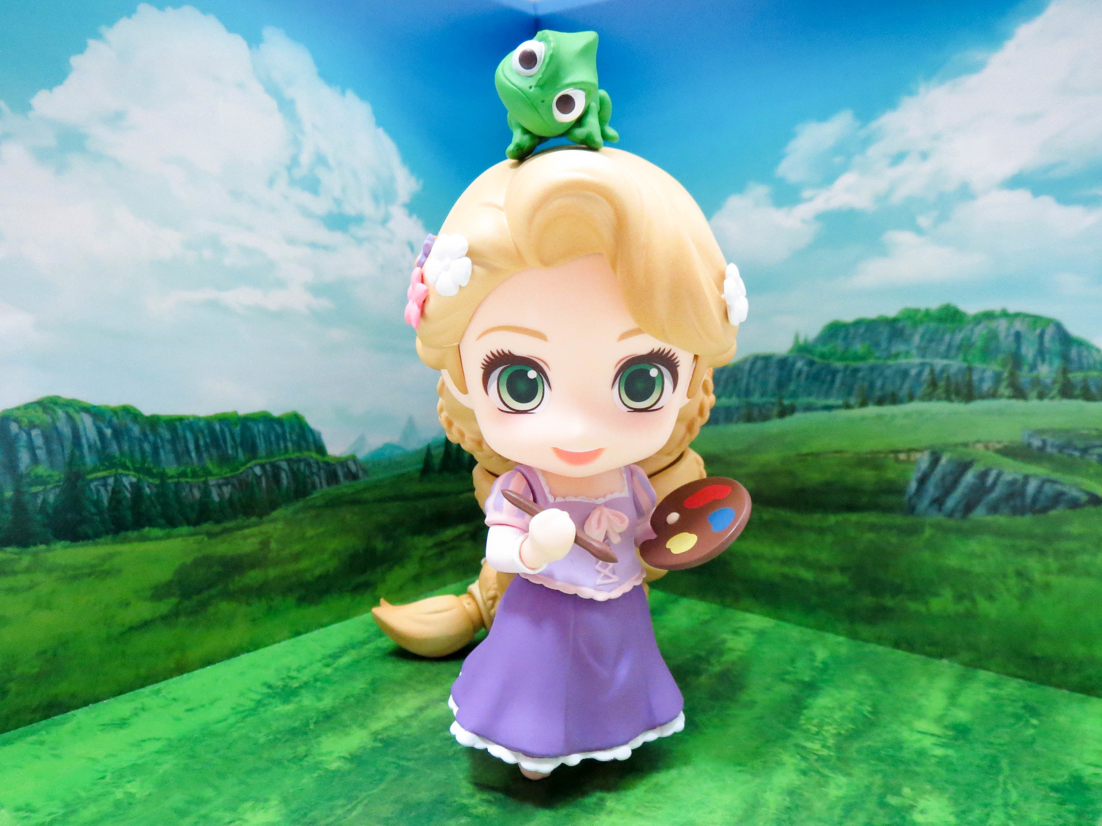 再入荷【804】 ラプンツェル 小物パーツ パレットと筆 ねんどろいど