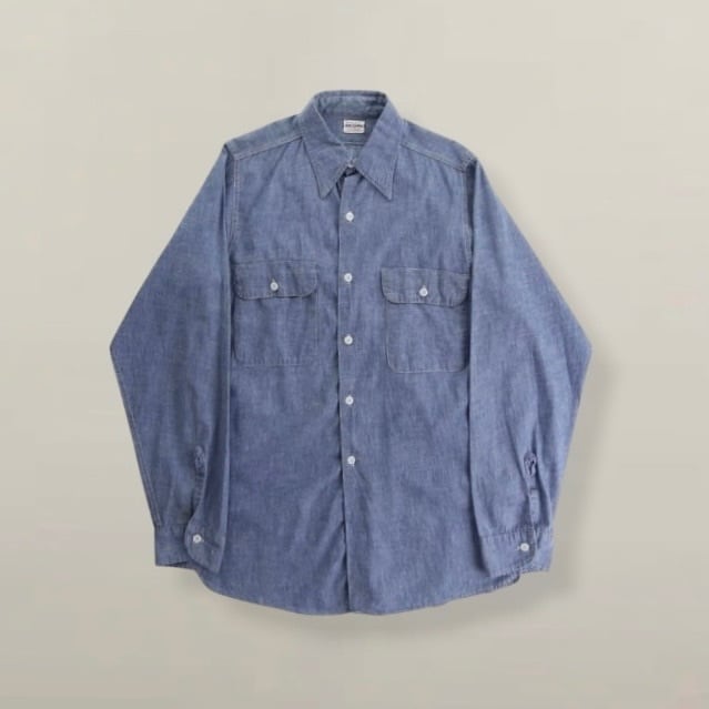 60-70's Montgomery Ward Chambray Shirt / モンゴメリーワード