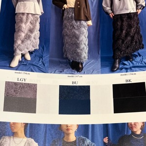 レルビエ lehlbie　フェザースカート