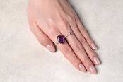 SINGLE STONE NON-ADJUSTABLE RING 060