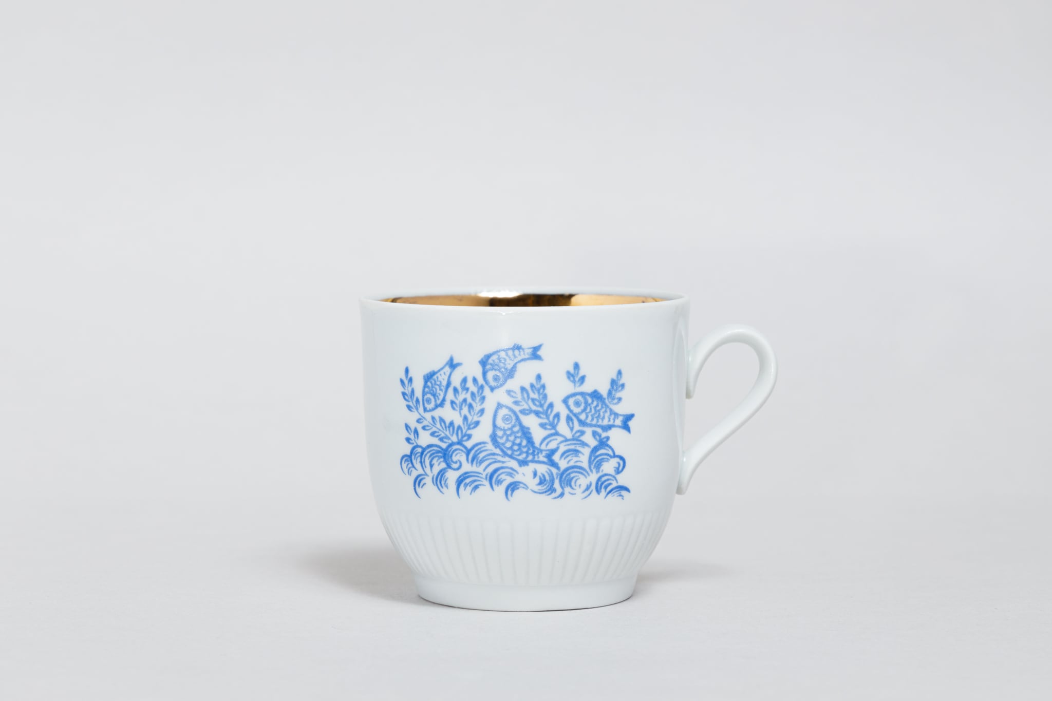 ヴィンテージ魚柄カップ プロレターリ陶器工場 旧ソ連 0370