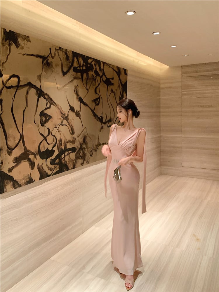 dress】マーメイドキャミワンピース M33556 | nanastyle