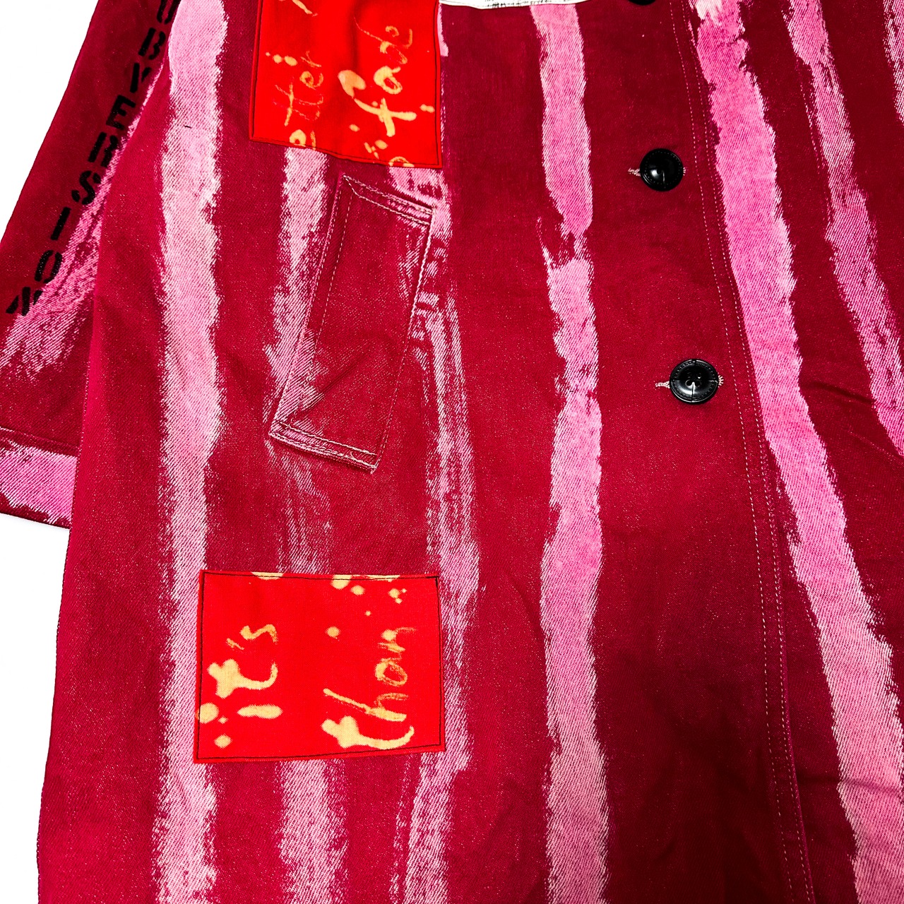 UNFINISHEDアナーキーシャツコート24011