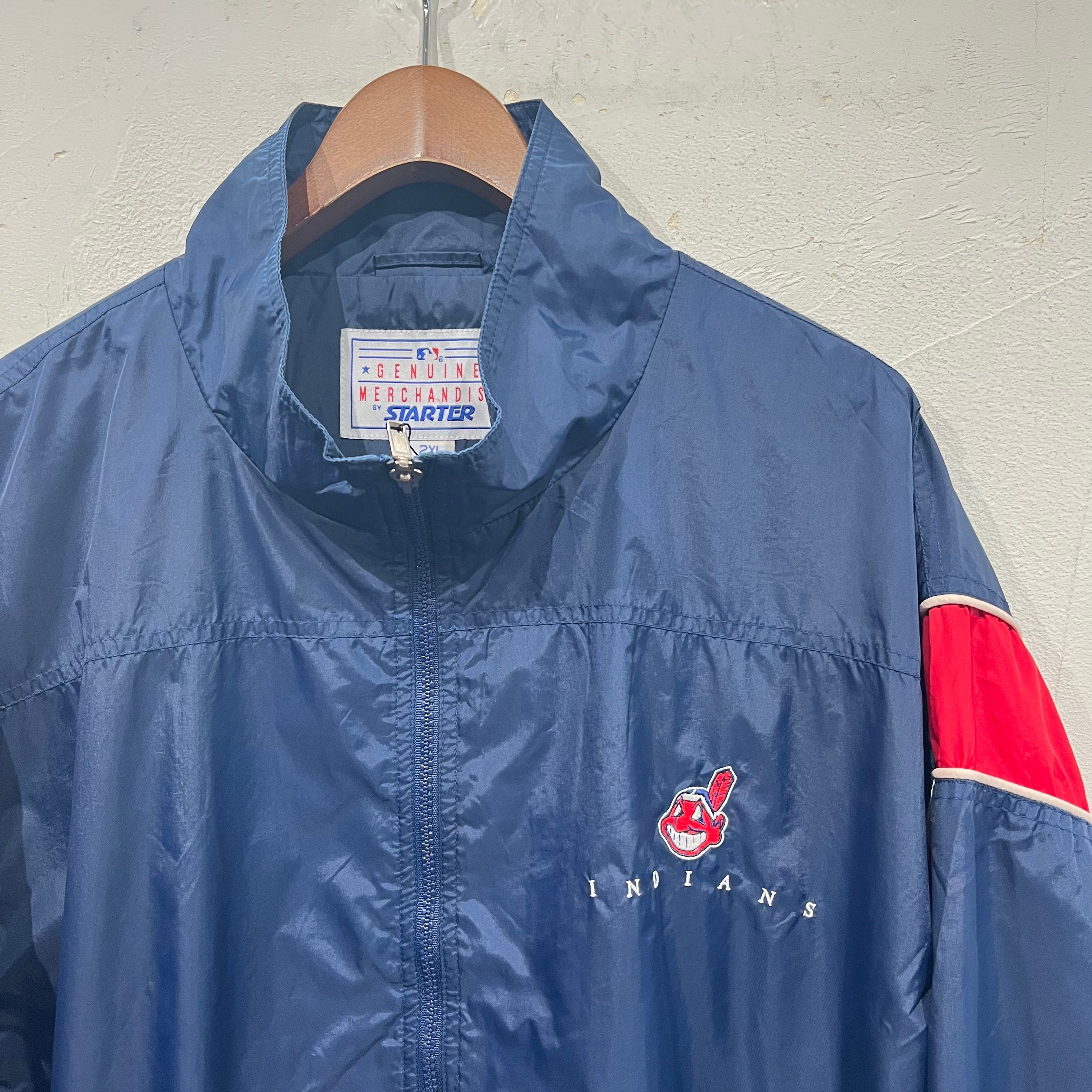 赤 90年代 size : 2XL【 INDIANS 】STARTER スターター MLB