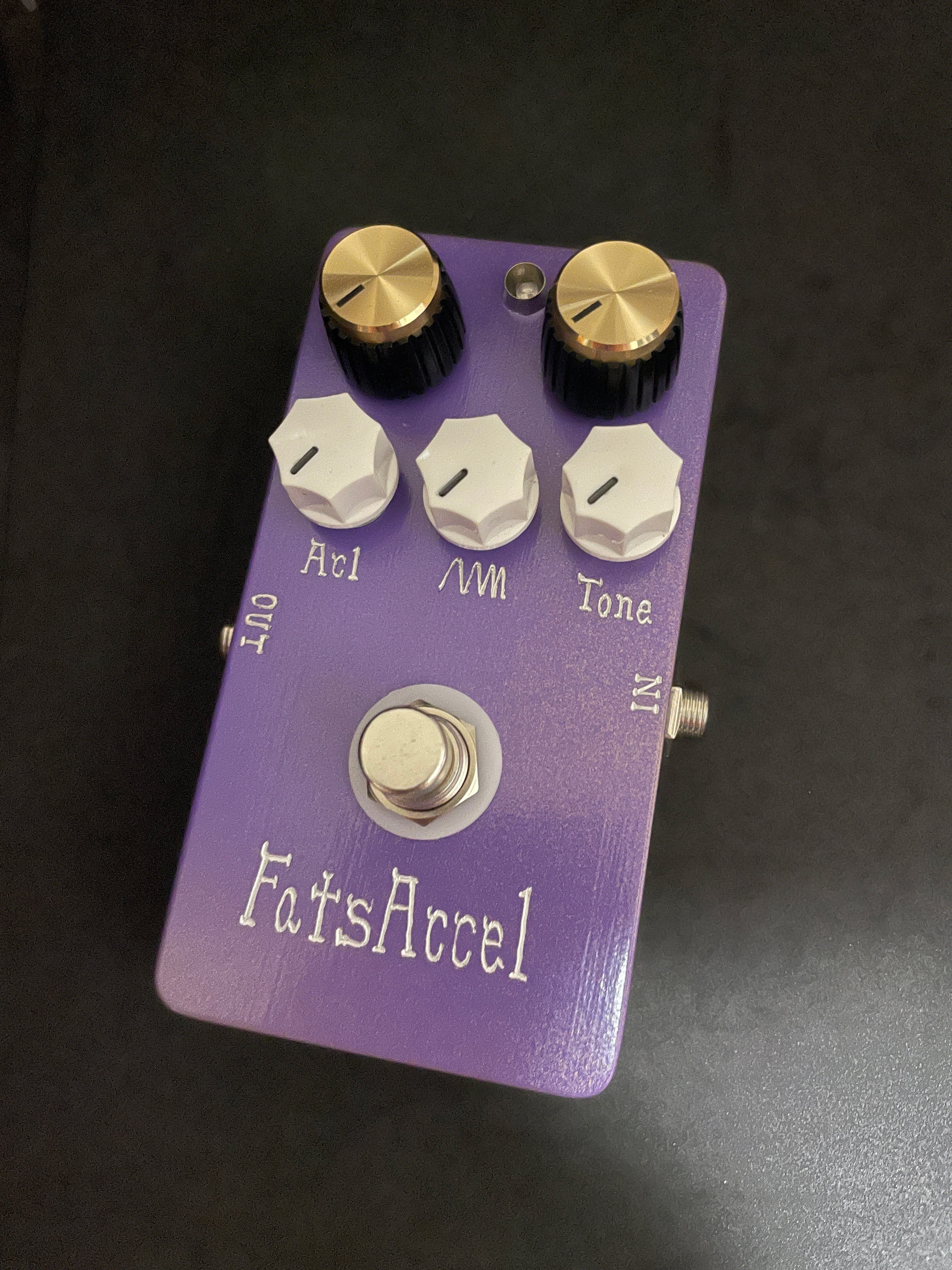 Fats Sound Laboratory Fats Galaxy ブースター 完全オリジナル回路のハンドメイドオーバードライブブランド：Fats