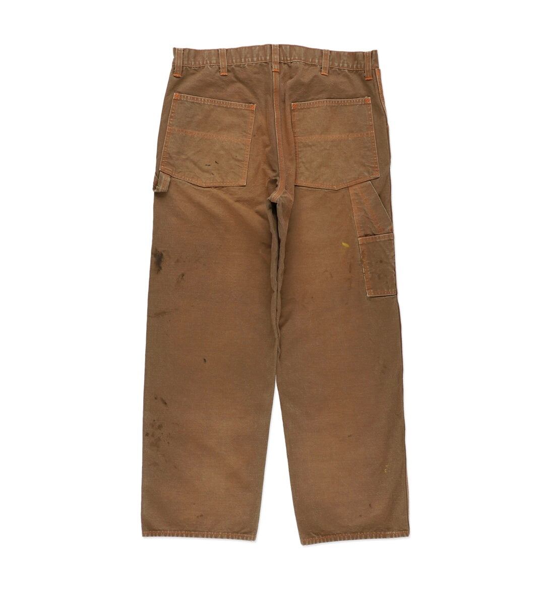 BOW WOW BROWN DUCK DOUBLE KNEE PANTS AGED BROWN | BASE LINE