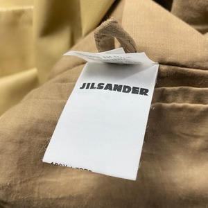 JIL SANDER leather tailored jacket