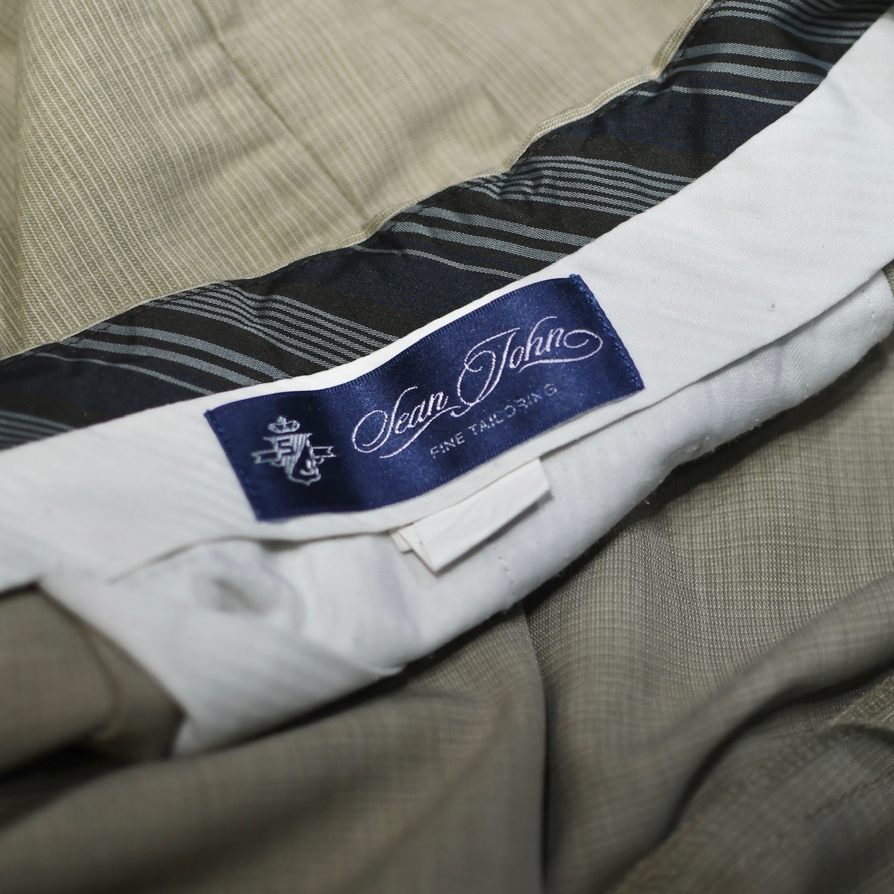 SEAN JOHN custom draw cord 4tuck wide slacks