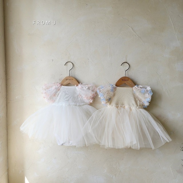 【即納】<FromJ>  Daisy flower shasha suit