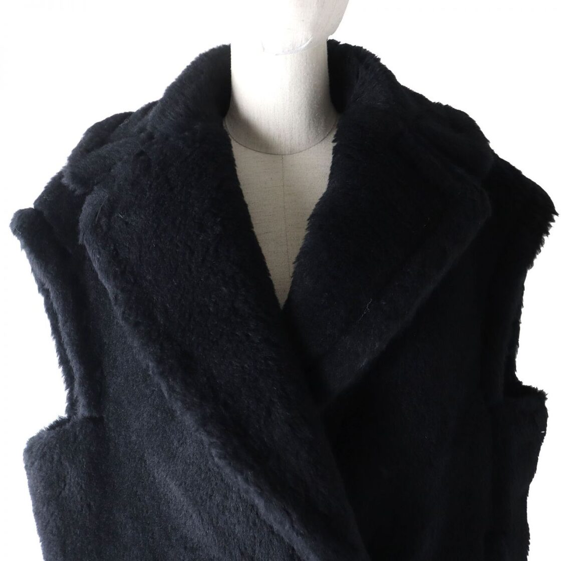 極美品△正規品 白タグ MaxMara マックスマーラ レディース テディベア 