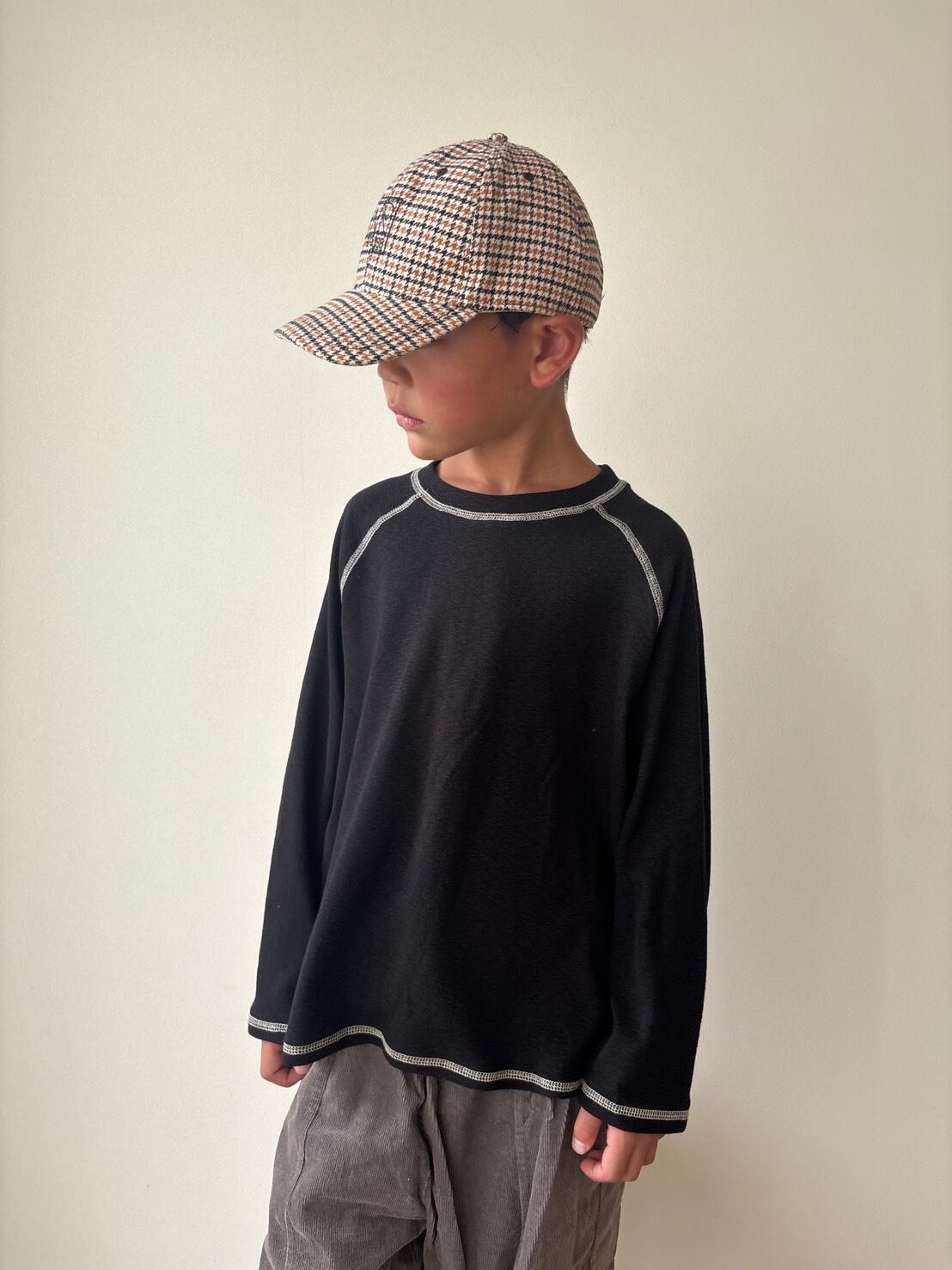 80-140 / stitch raglan T〔ステッチラグランT〕