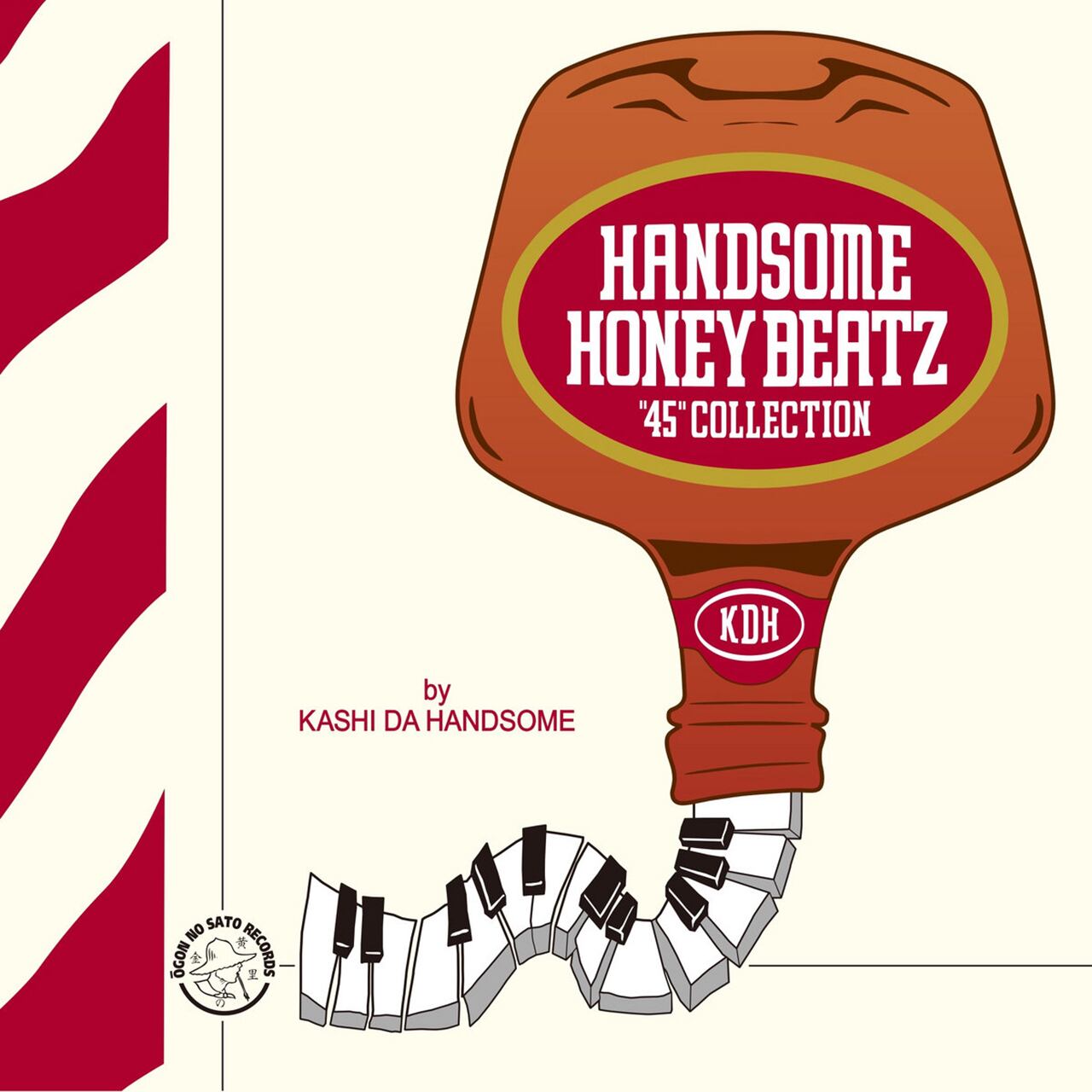 〈残り1点〉【7"】Kashi Da Handsome - Handsome Honey Beatz "45" Collection
