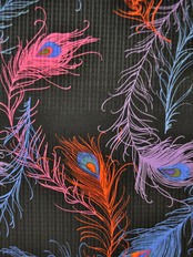 【受注商品】Rumi Rockきもの「ピーコック」　[A870]