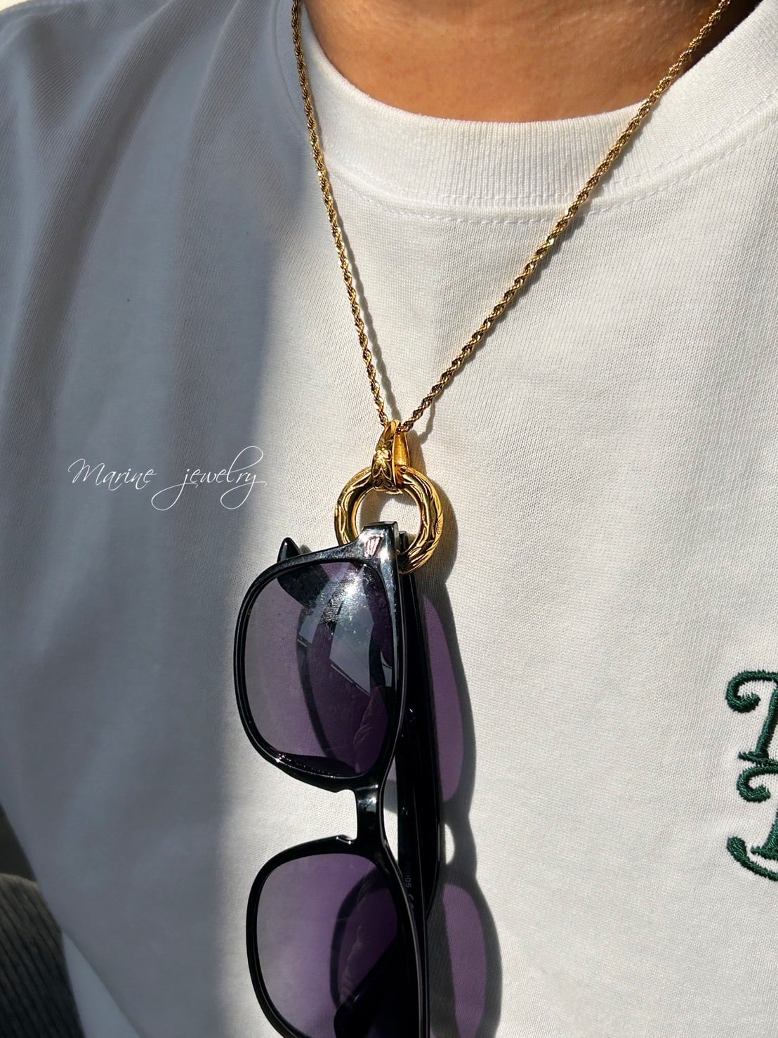 Eternal Lei ハワイアン 【刻印可】 | Marine Jewelry 金属アレルギー