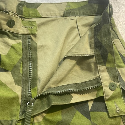 90s スウェーデン軍 実物 M90 カモ フィールドパンツ 180/75 w35 詳細写真8