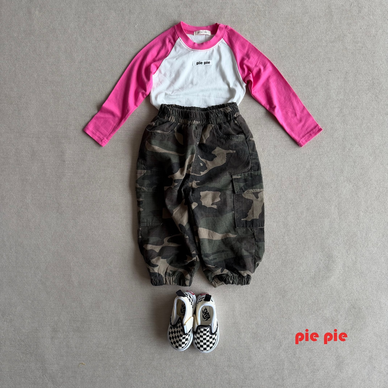 【取寄/韓国直送】pie 26/AU カモフラパンツ|秋服|韓国子供服