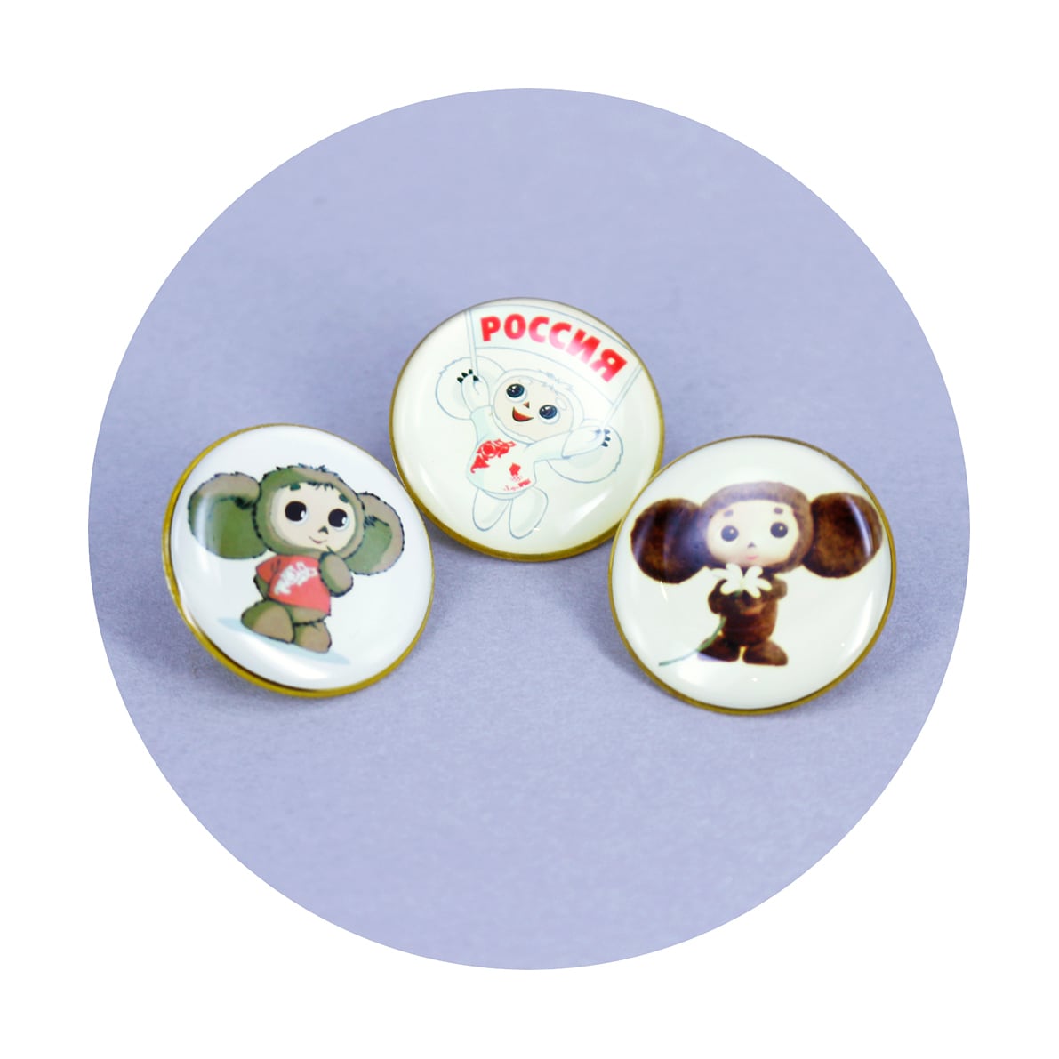 ピンバッチ チェブラーシカ | GINZA HAKKO 木の香