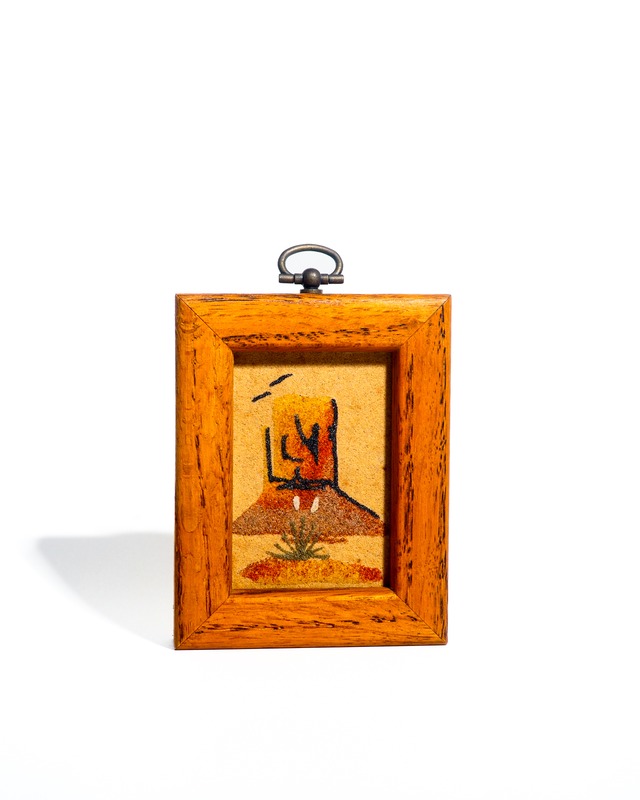 Native American Sand Painting (Frame in)