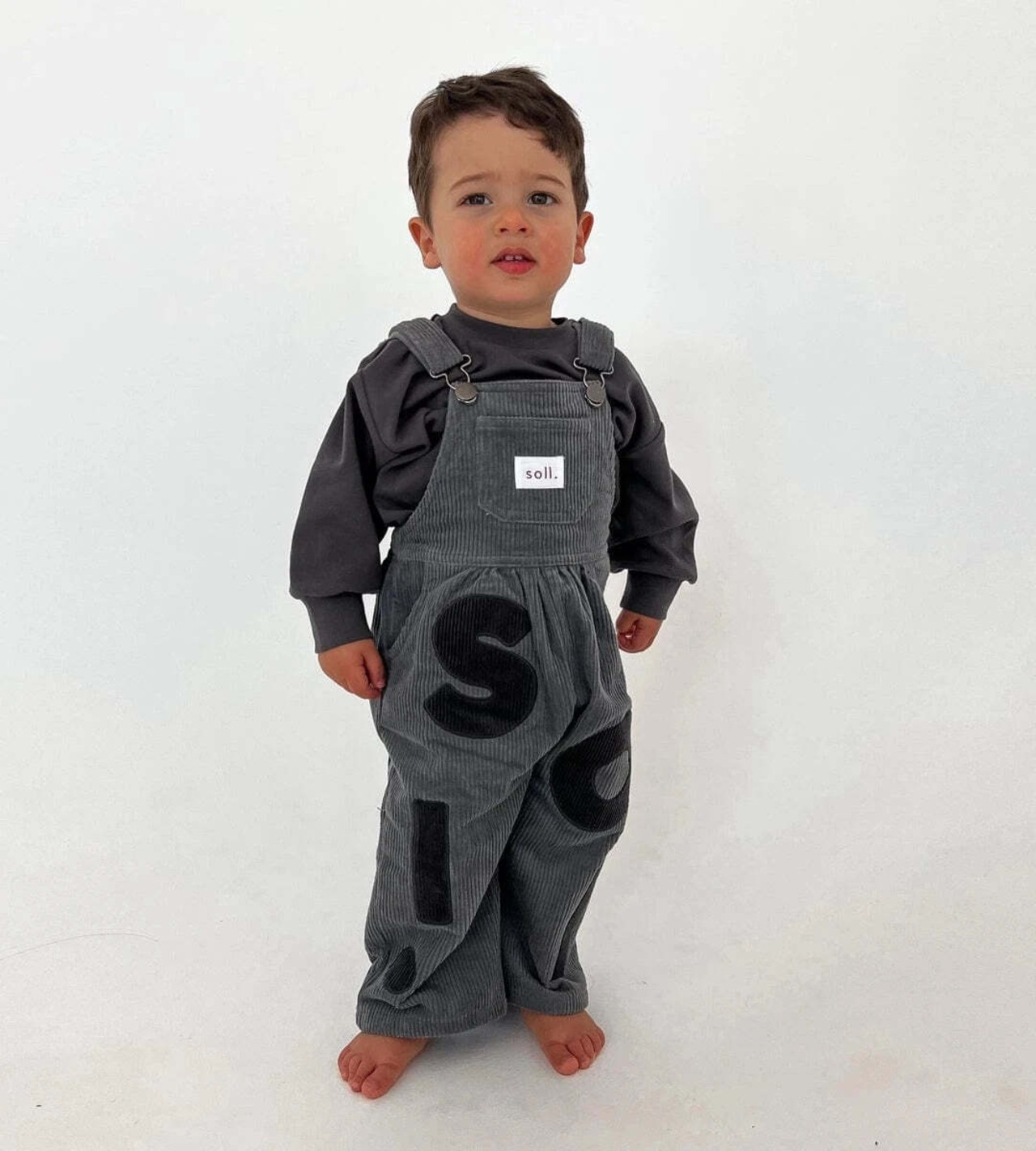 【即納】SOLL THE LABEL / Corduroy Soll Overalls